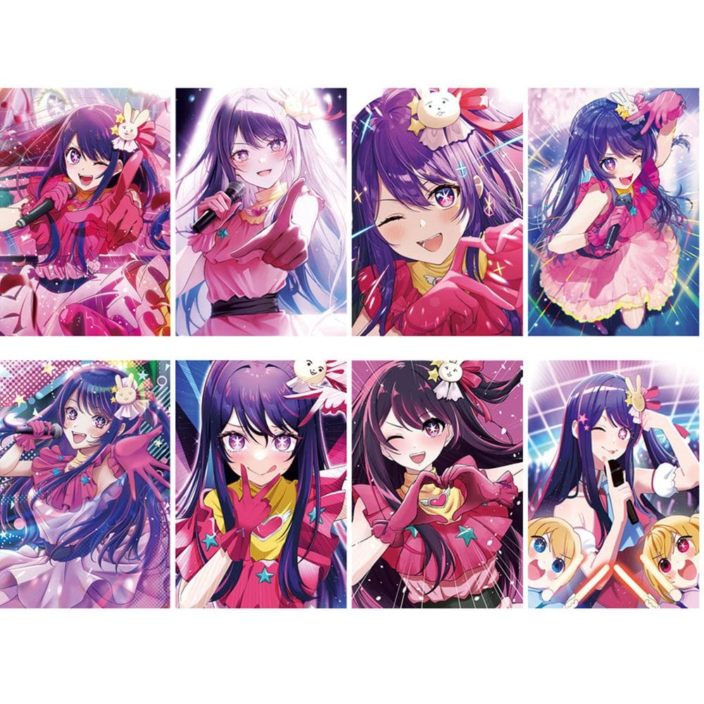 Conjunto de pôsteres Hoshino Ai My Senpai is Annoying 8 unidades 42x29cm