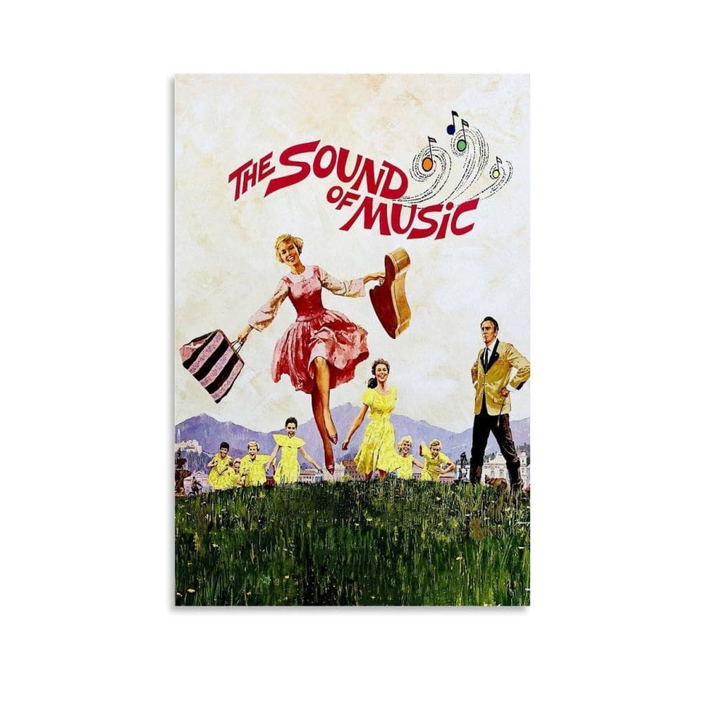 Poster Vintage Nanyo The Sound Of Music 30x45 cm