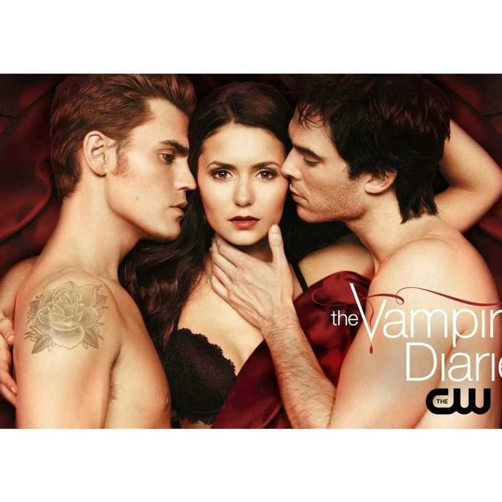 Pôster: pintura de parede, Diários de vampiros, Elena, 30x42cm