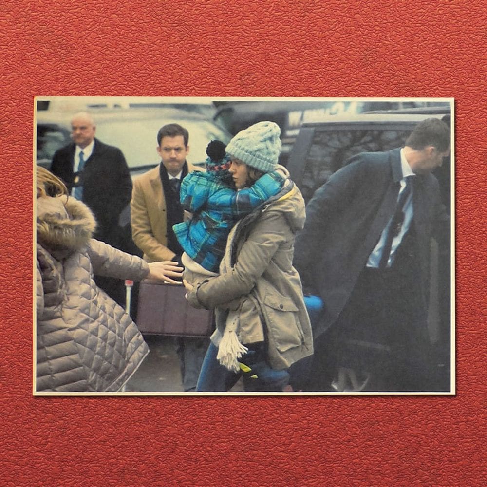 Pôster Family and Love Impressão artística de parede 20x30cm em ferro Michael Jackson