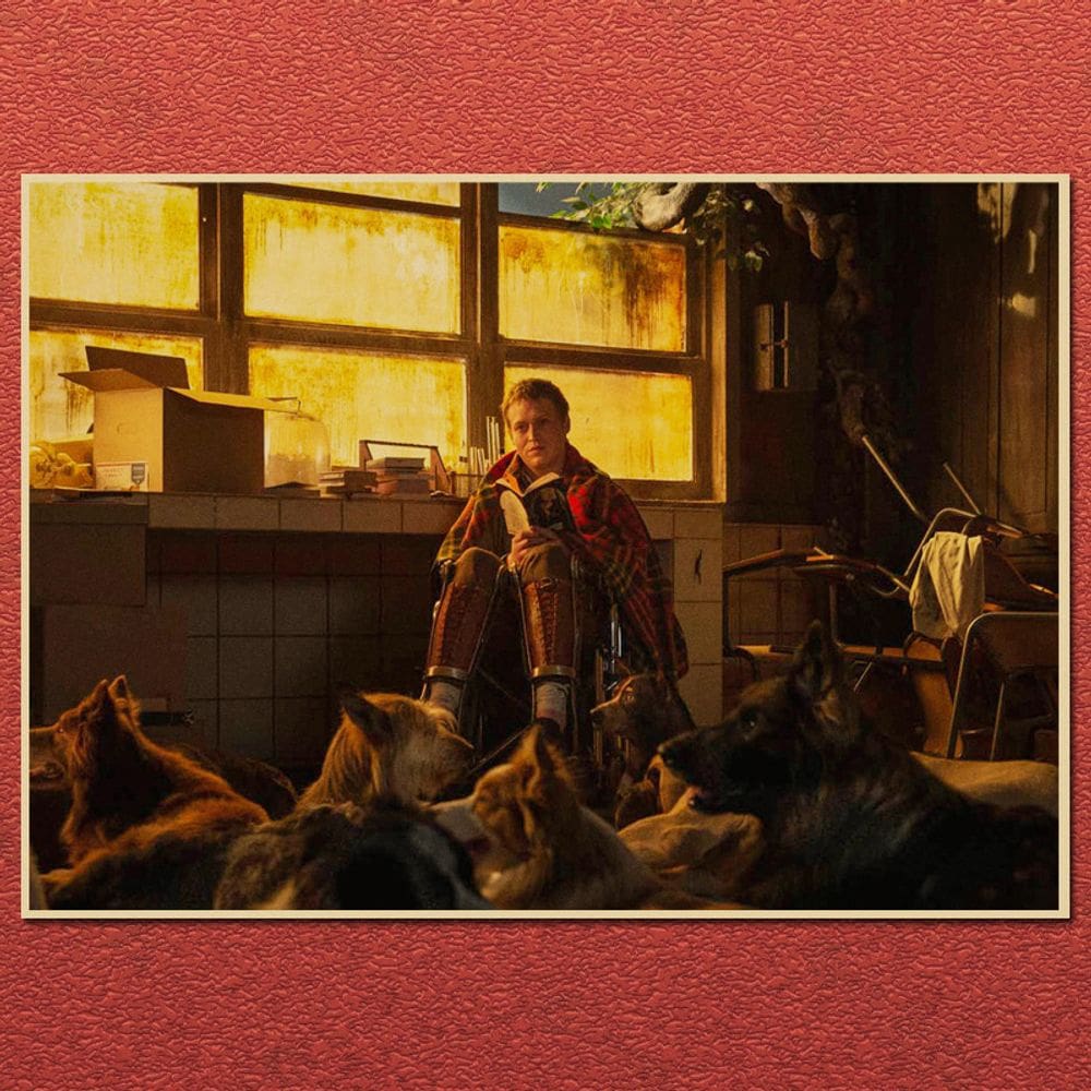 Pôster DogGod Anime Art Print DogMan 42x30cm Decoração de casa