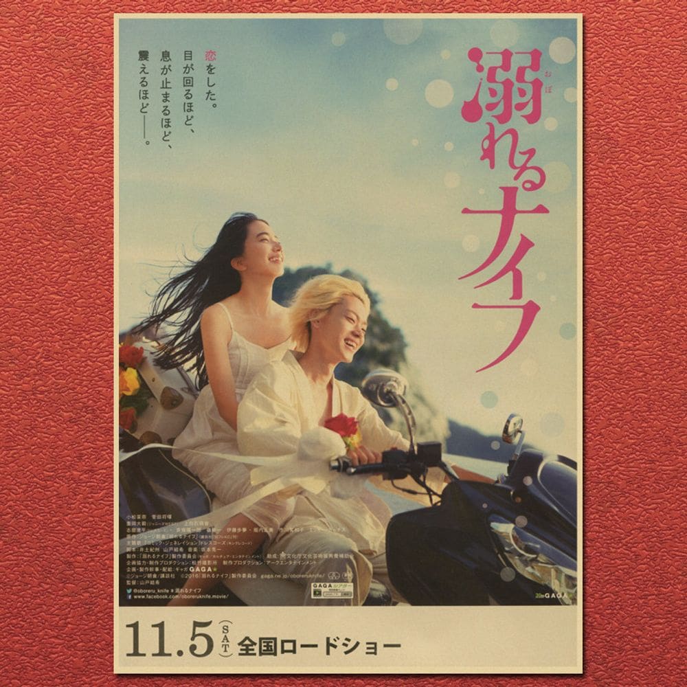 Pôster Drowning Knife Midsummer Yuma & Koichi, papel 42x30cm