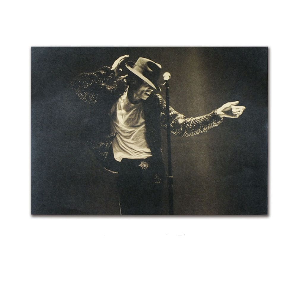 Pôster Michael Jackson Performance 51,5 x 36 cm