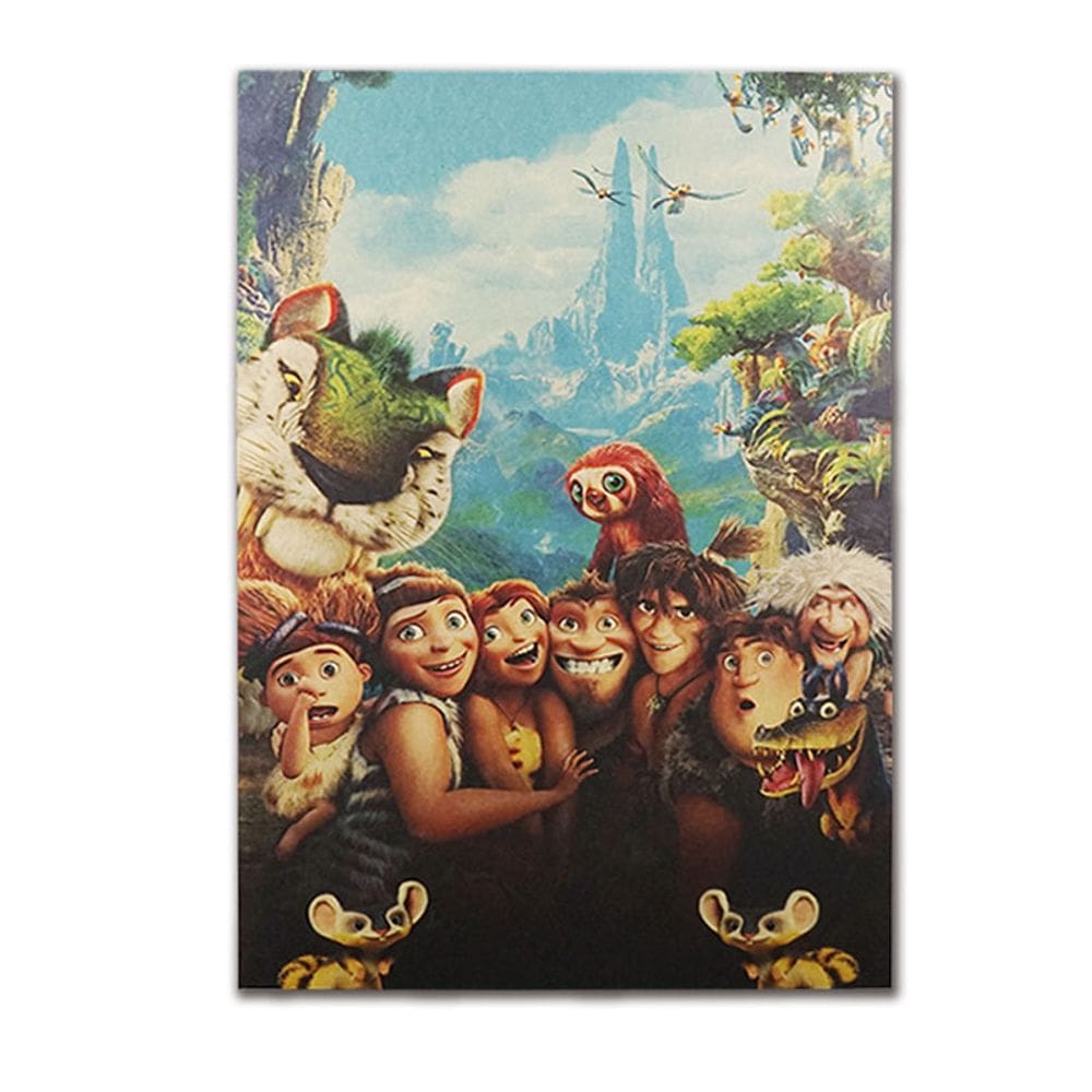 Pôster The Croods Vintage Kraft Paper 51,5x36cm