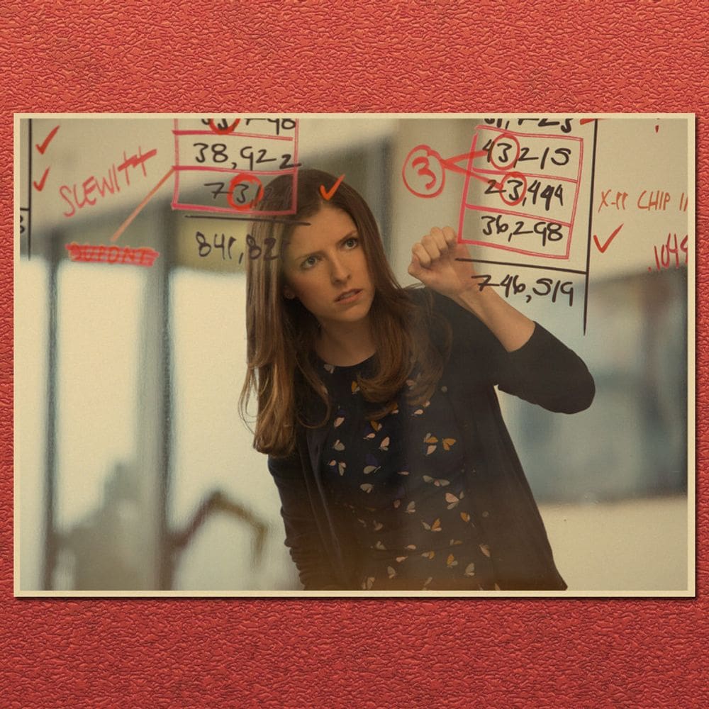 Pôster The Accountant Anna Kendrick Impressão artística do filme 20x30cm