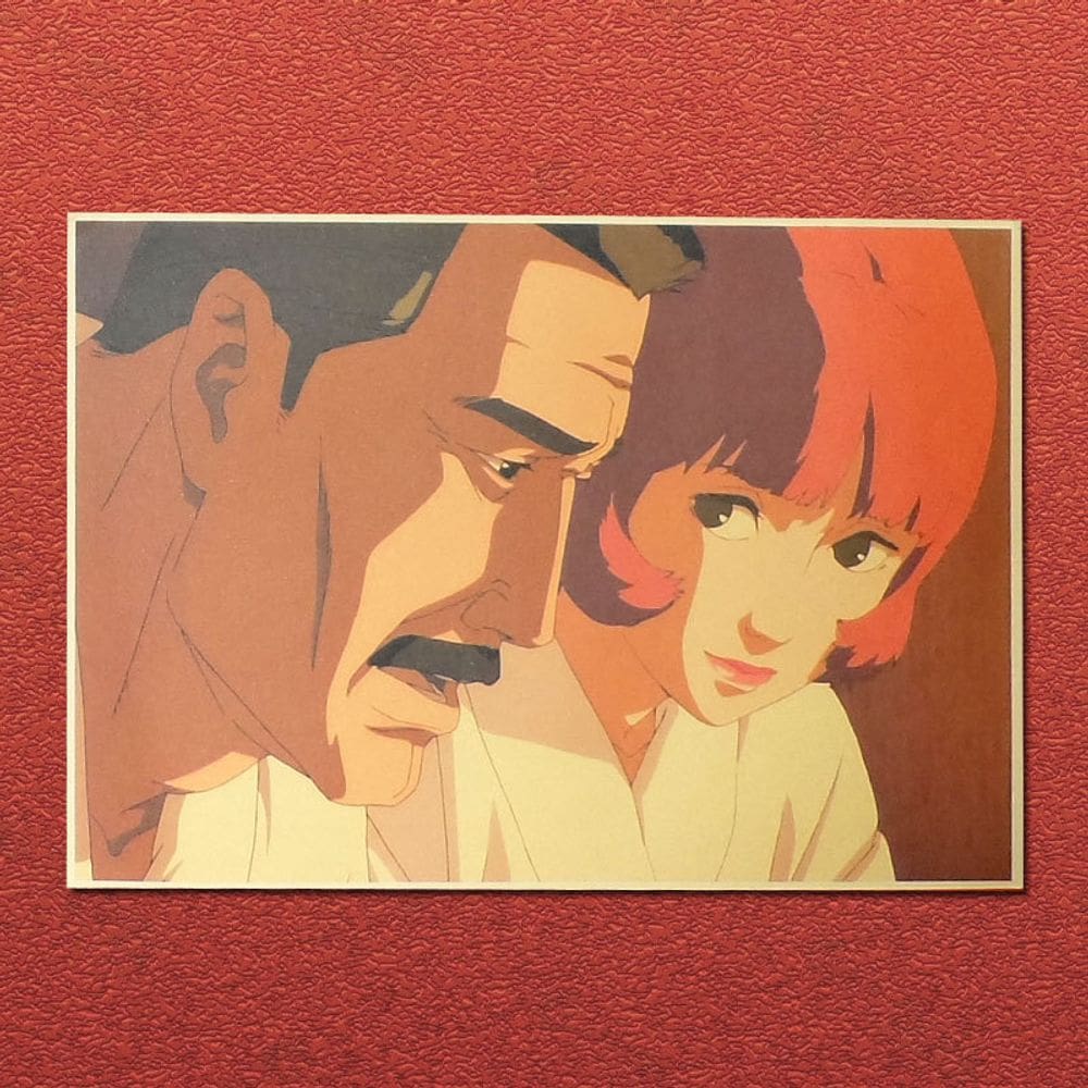 Pôster Paprika Movie Vintage Anime Art Print 42x30cm