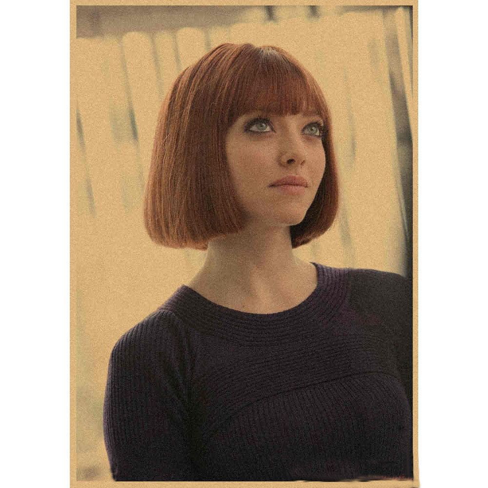 Pôster pintando papel Kraft retrô In Time Movie Sylvia Weis