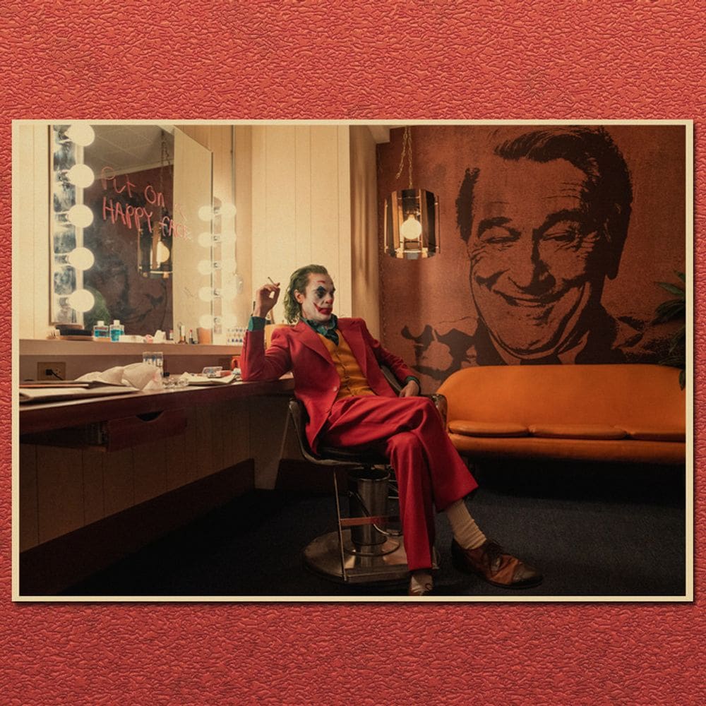 Pôster Joker Movie 2019 Joaquin Phoenix, papel 42x30cm