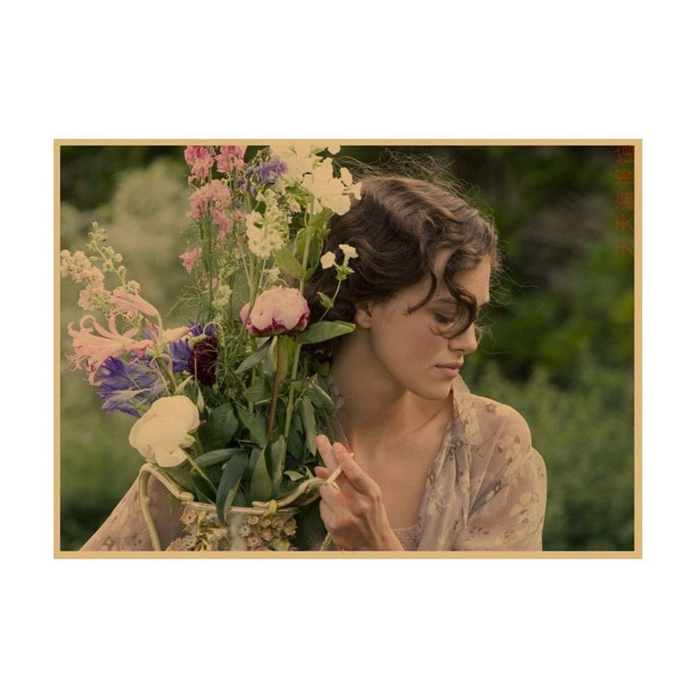 Pôster Painting Atonement Pôster de filme vintage 29,7x42cm