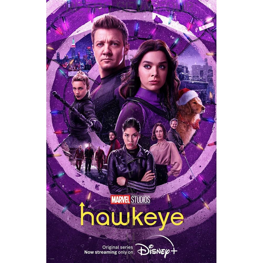 Pôster XIHOO Hawkeye Minissérie de TV 2021 41x61 cm