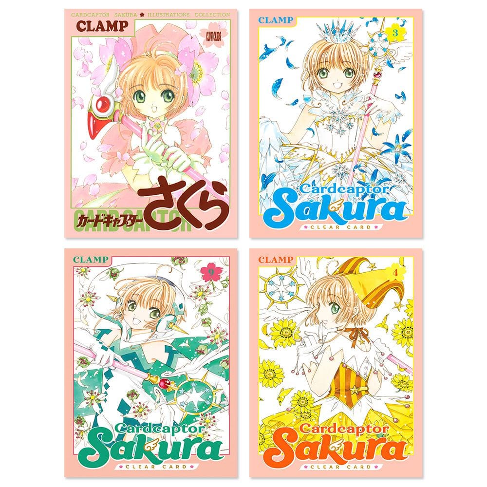 Conjunto de pintura de pôster Cardcaptor Sakura Cloth Art Prints