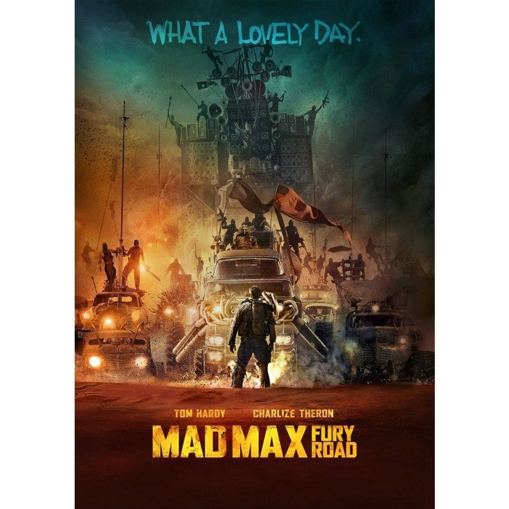 Pôster: pintura em pôster, filme clássico de Mad Max Fury Road, 30x42cm