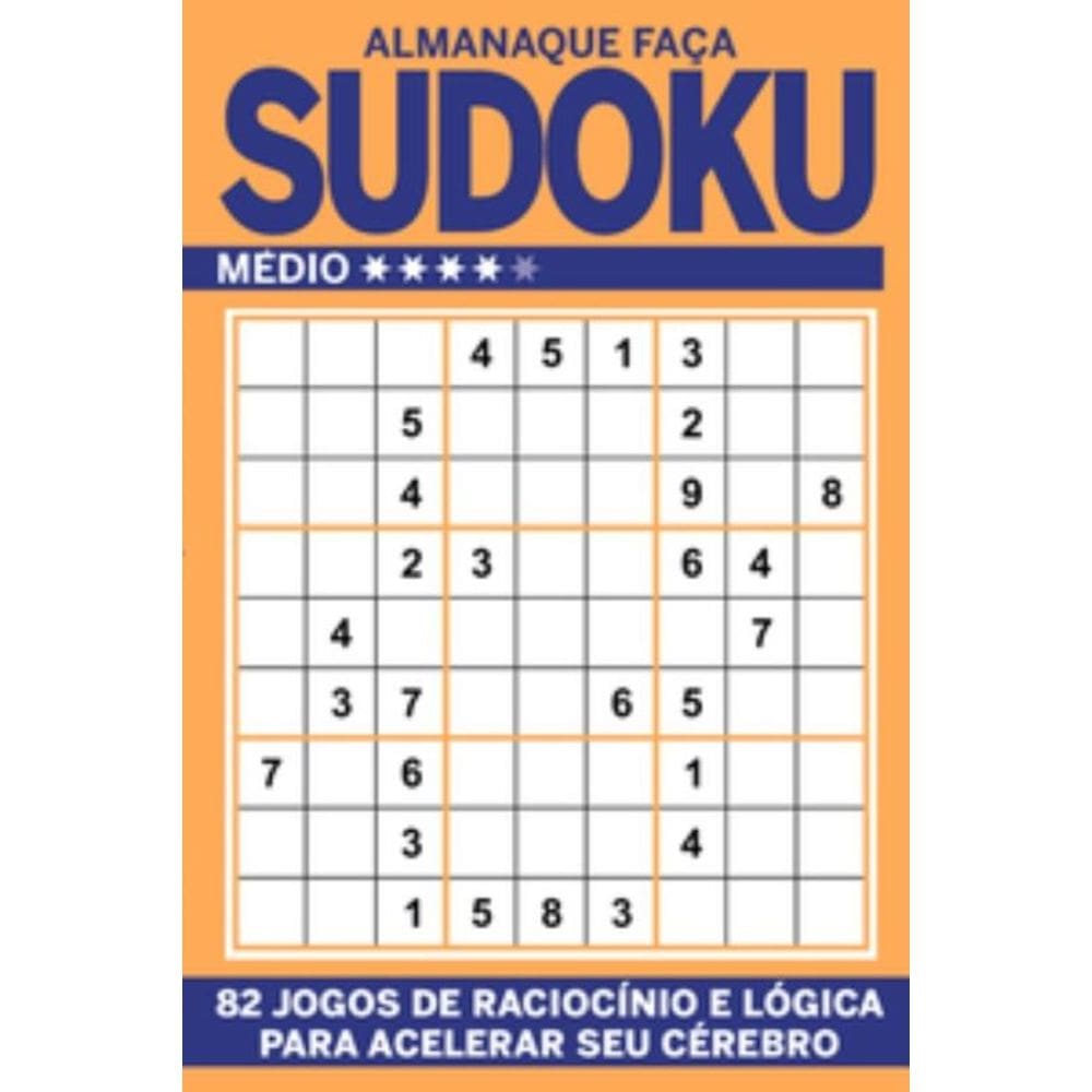 Almanaque Faça Sudoku - Médio - 05Ed/18