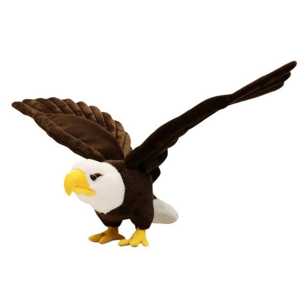 Brinquedo de pelúcia Realistic Bald Eagle 60cm