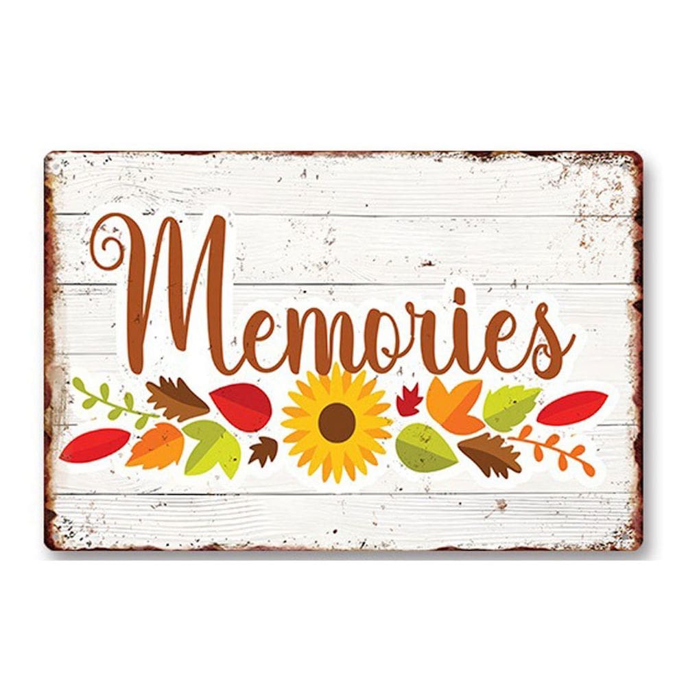 Decoração de parede, pintura em ferro, metal rústico, estanho, memórias