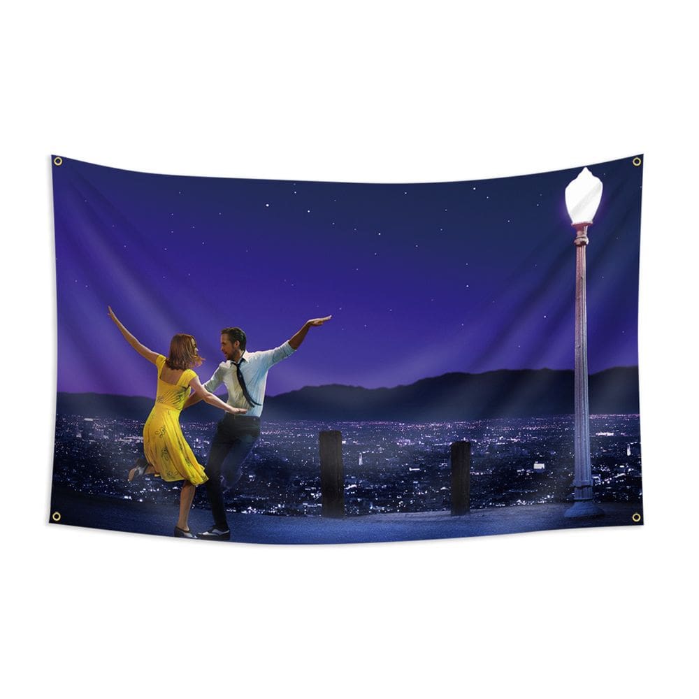 Tapeçaria para pendurar na parede La La Land Dance Movie Scene 100x150cm