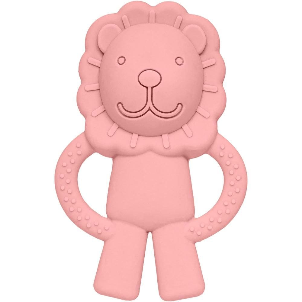 Mordedor Silicone Buba Leãozinho Rosa