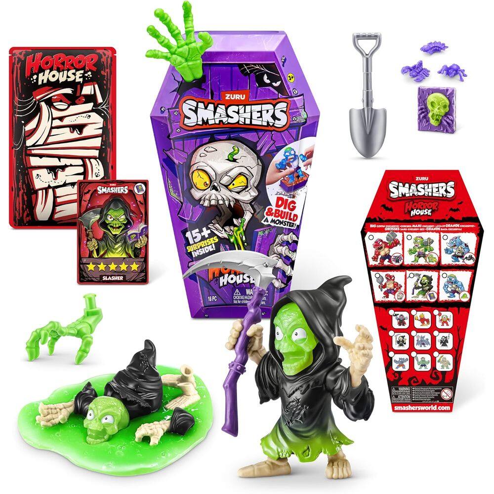 Brinquedo Smashers Horror House Caixão Interativo | Casas Bahia