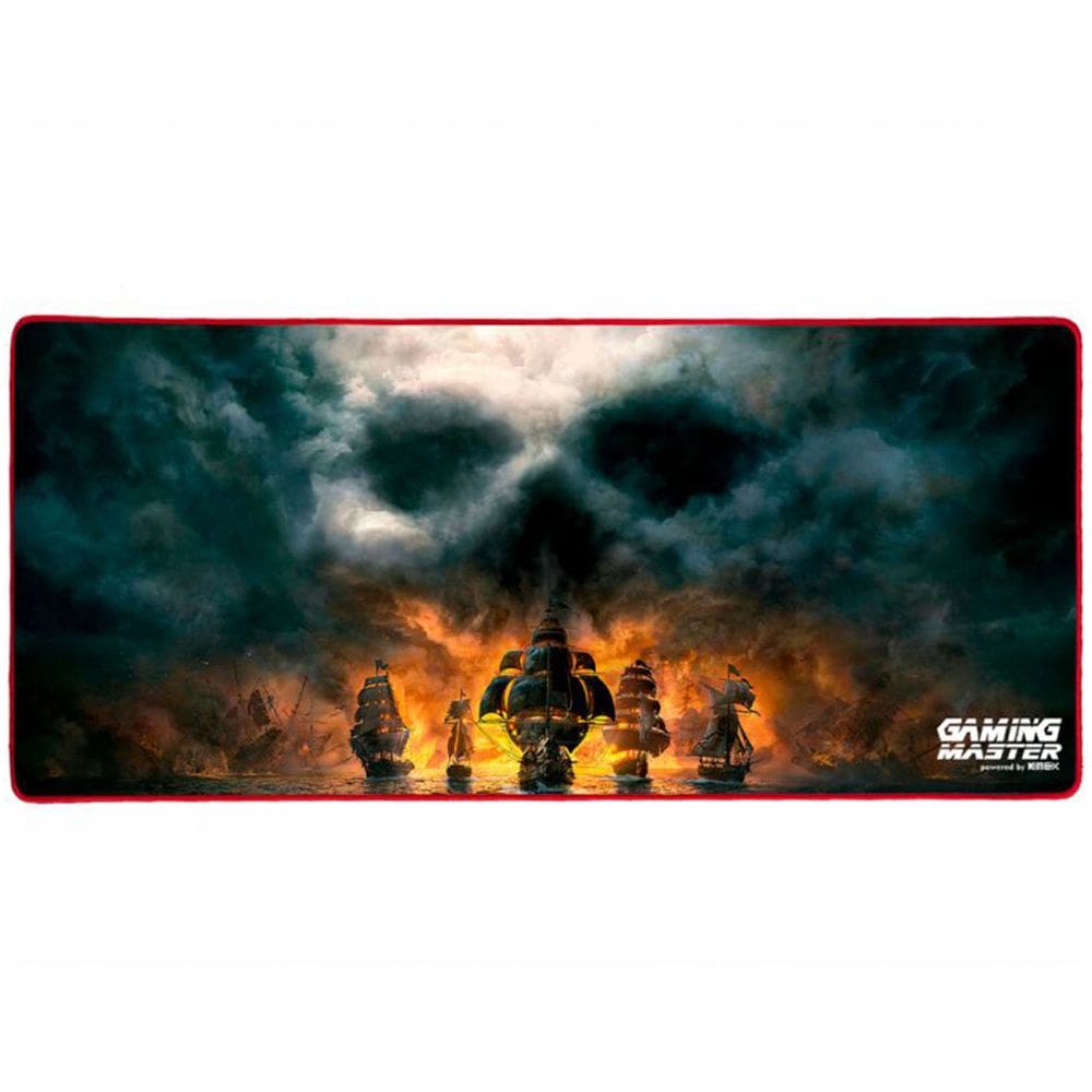 Mouse Pad Gamer K-MEX Pirata, FX-X7935302, Grande, 80cm x 35cm, Base Emborrachada, Bordas Costuradas - FXX79353021CK2X