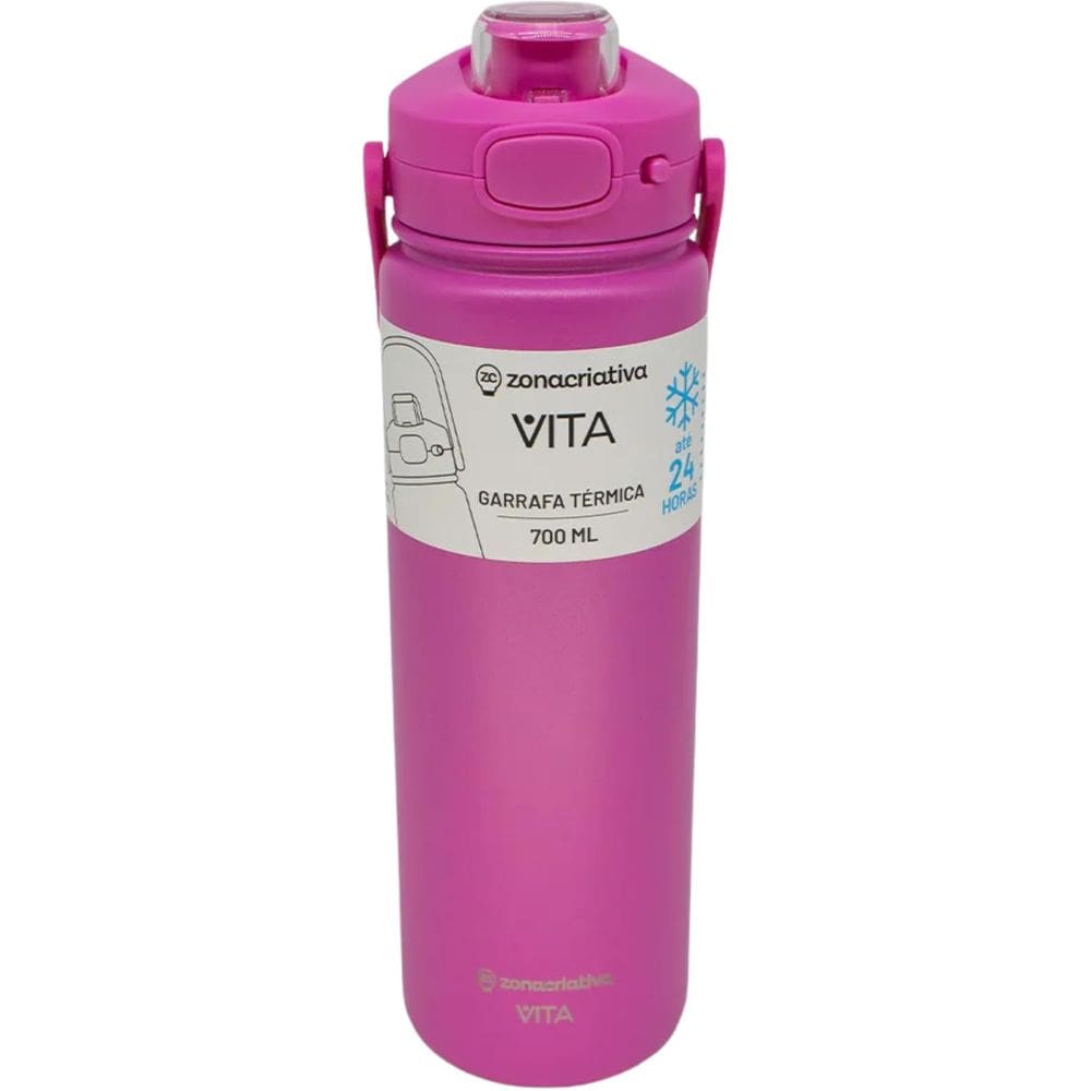 Garrafa Térmica Vita Quartzo 700ml - Zonacriativa