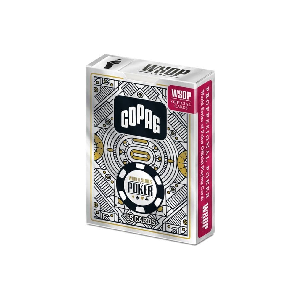 Baralho Wsop Unitario Preto Poker Size Copag 55 Cartas Jogo