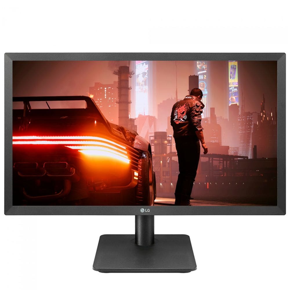 Monitor Gamer LED LG 21,5`` Full HD, 75Hz, 5ms (GtG), HDMI, VGA, AMD FreeSync - 22MP410-B