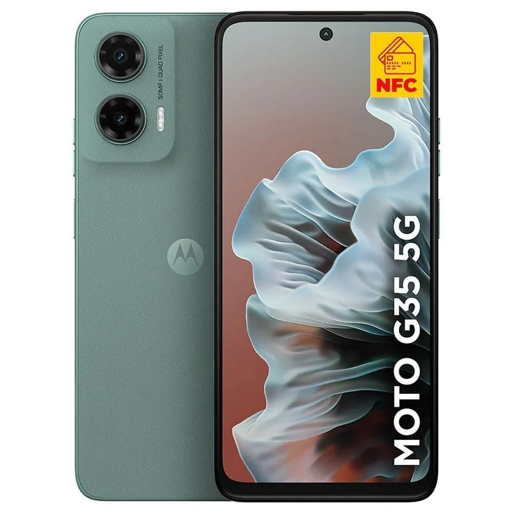 Smartphone Motorola Moto G35 5G 256GB 12GB RAM Boost Câmera Com AI NFC Cinza