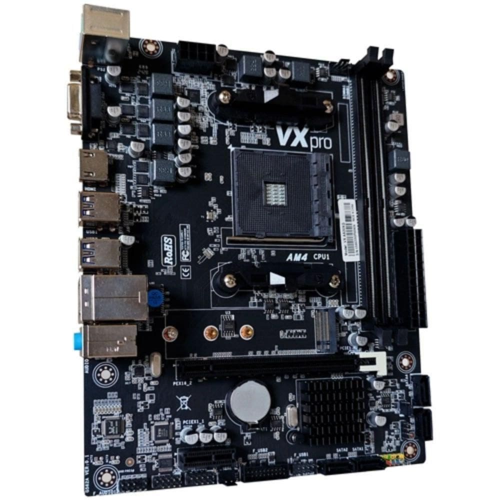 Placa-mãe A520xg / A520zg Pro - Chipset Amd A520, Socket Am4, Ddr4, Matx
