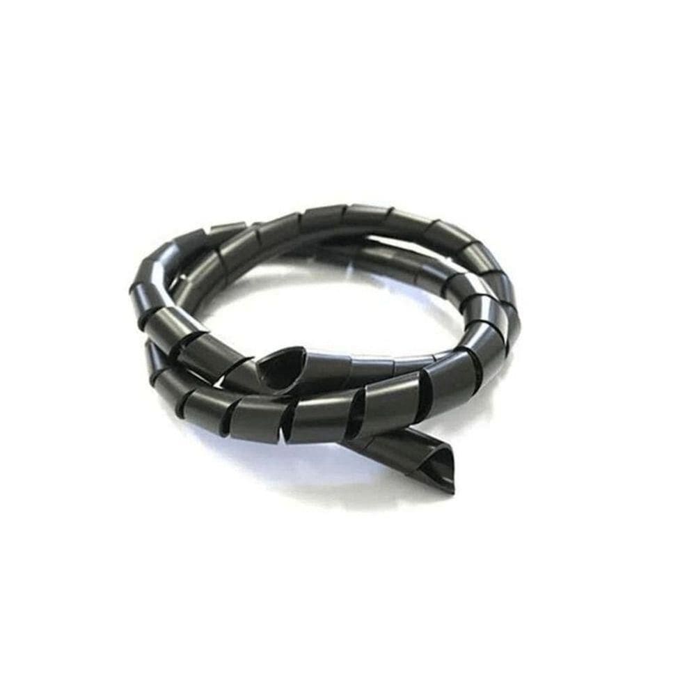 Organizador De Cabos Md9 3/4 Preto 1,0m