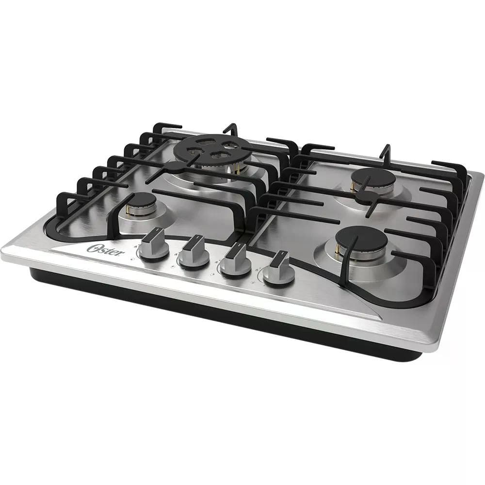 Cooktop 4 Bocas a Gás Oster com Tripla Chama e Acendimento Automático Bivolt - OTOP601