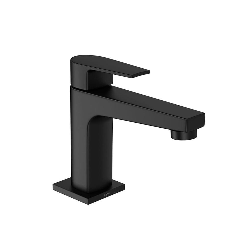 Torneira de Mesa Bica Baixa Lavatório Level Black Matte Deca