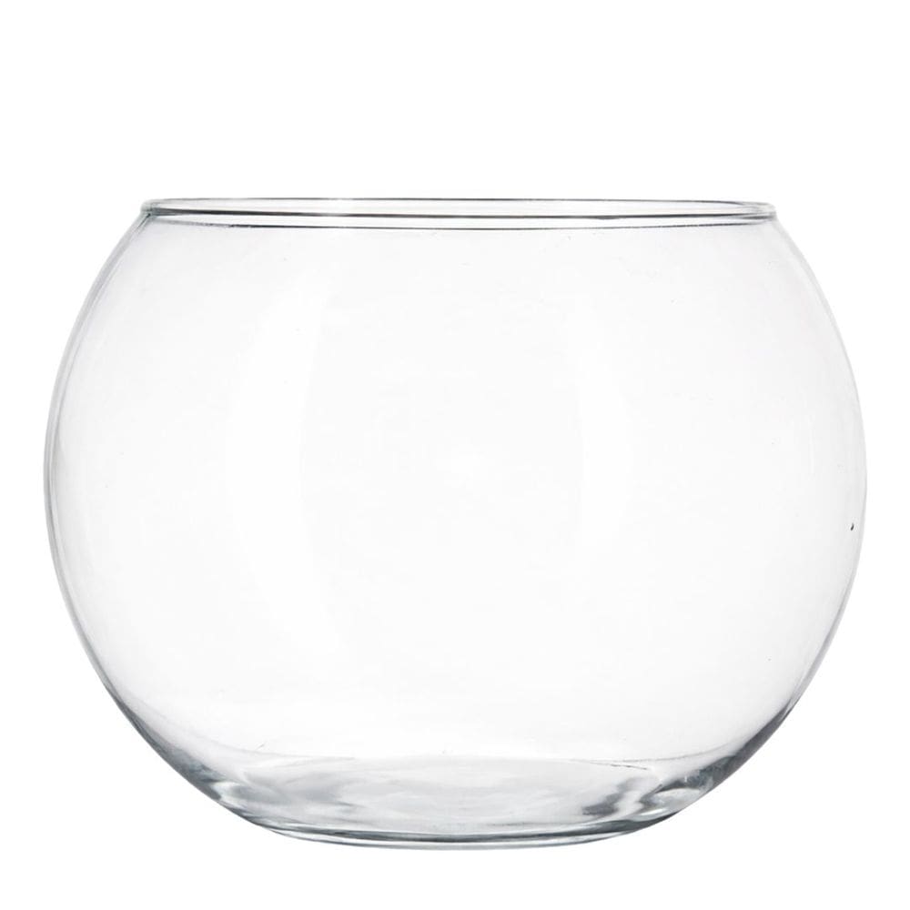 Aquário De Vidro Vaso Gigante Terrário Para Arranjo Flor Decoração 9,8 Litros