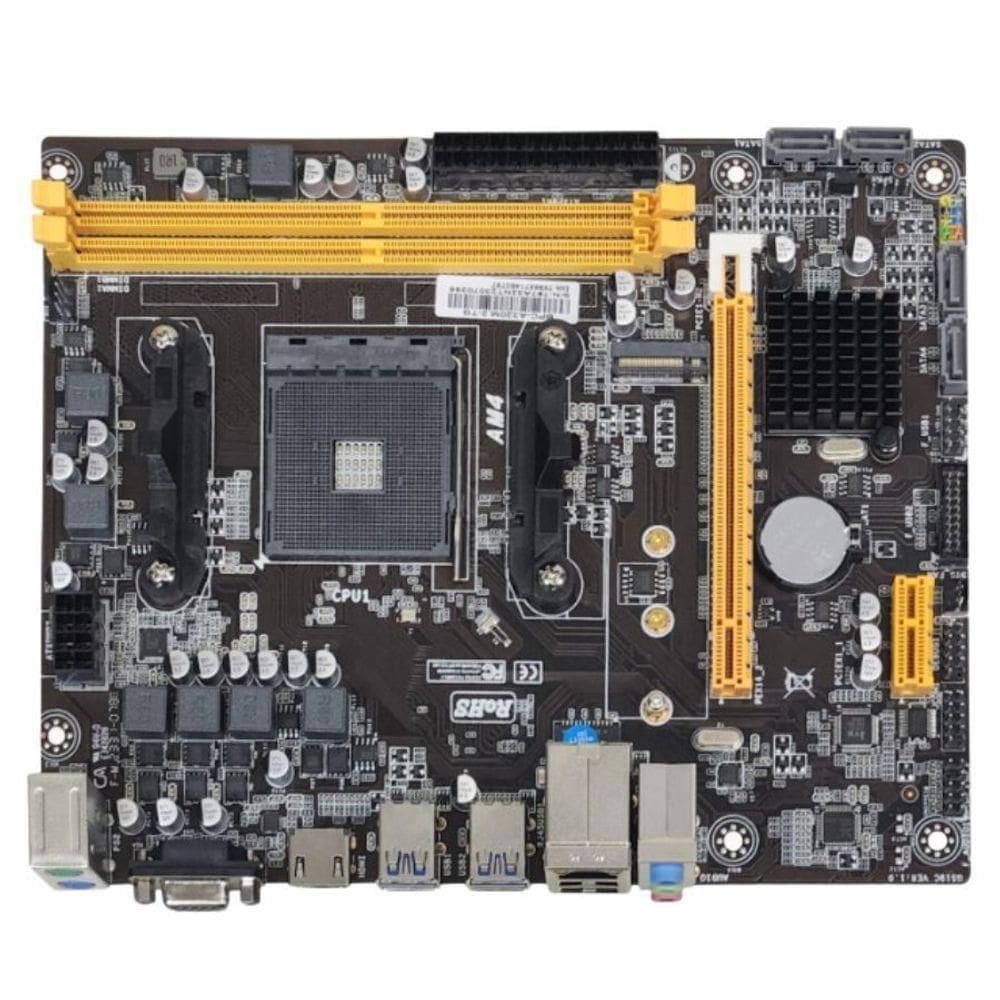 Placa-mãe Bpc Para Amd Am4 A320m M.2 Tg