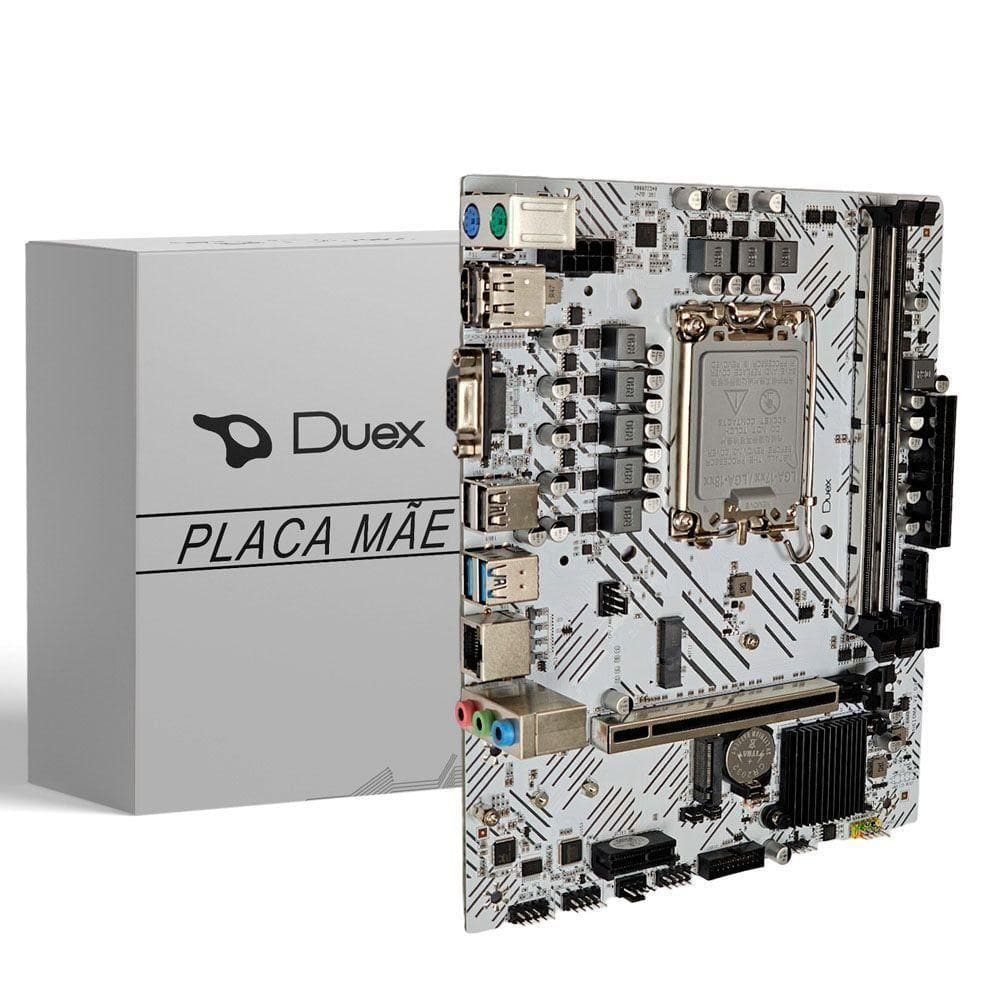 Placa Mãe Duex H610st Pro Lga 1700 Ddr4
