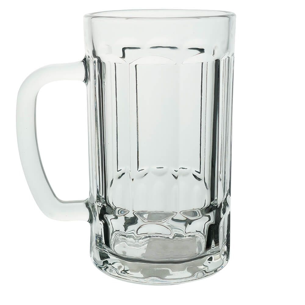 Caneca de Chopp e Cerveja de Vidro 360ml 1 Peça  - Seu Lar
