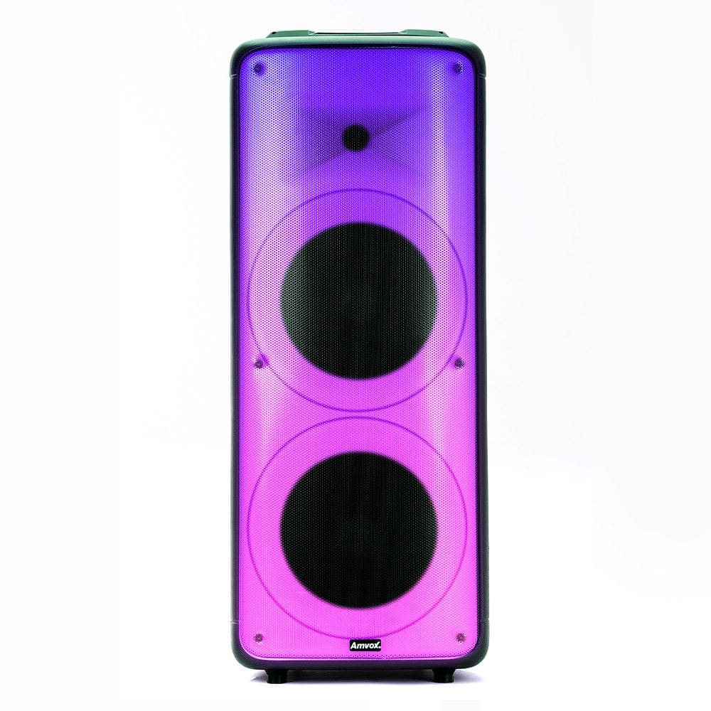Caixa Amplificada Amvox Party Vox Prime 2000W USB-SD-Bluetooth