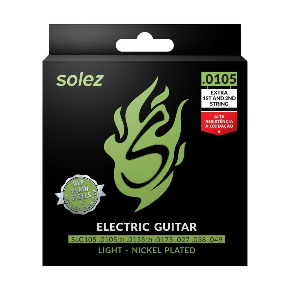 Encordoamento Para Guitarra Slg105 0105 Solez Não Hibrida