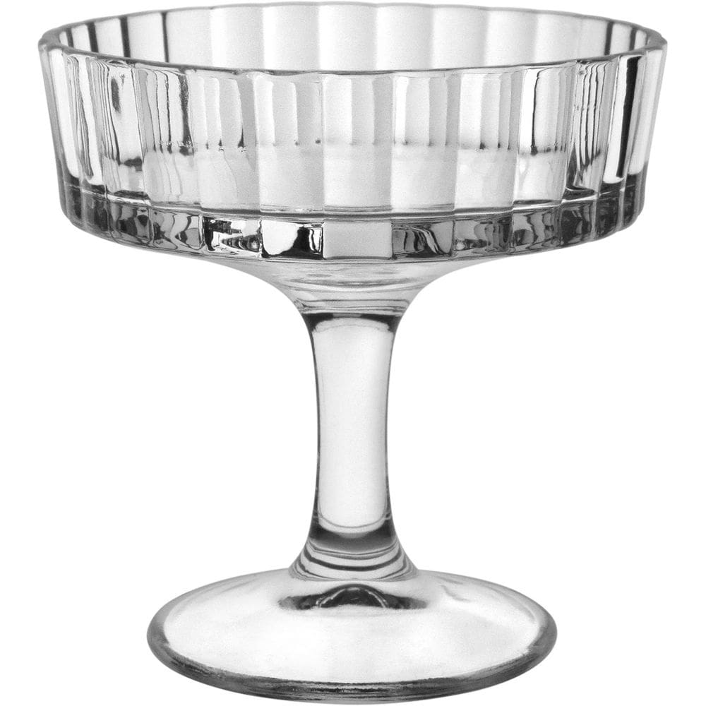 KIT 6 TAÇAS SOBREMESA HOME&CO VIDRO 170ml 10x10x10cm TRANSPARENTE