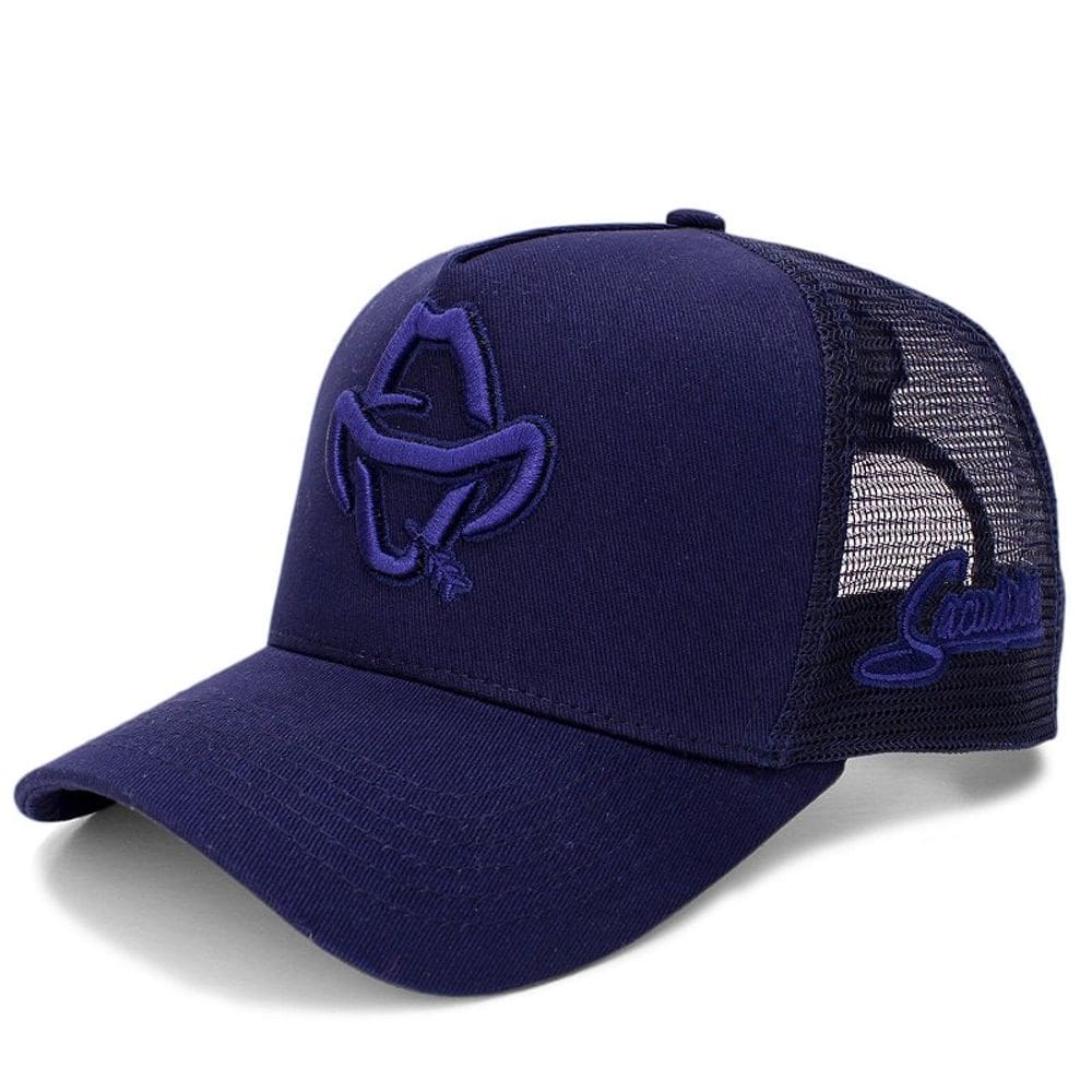 Boné Sacudido`s - Logo Estilizado - Marinho