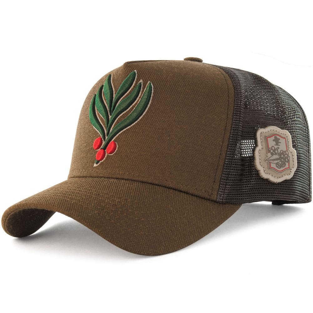 Boné Sacudido`s - Café - Cafeicultor - Marrom