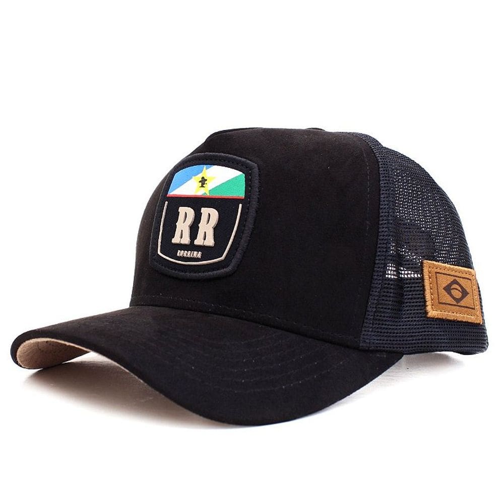 Boné Sacudido`s - Estados - Roraima - Preto