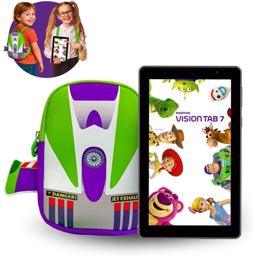 Tablet Positivo Vision Tab 7 Toy Story 64GB 3GB Ram 7`` 2Mp
