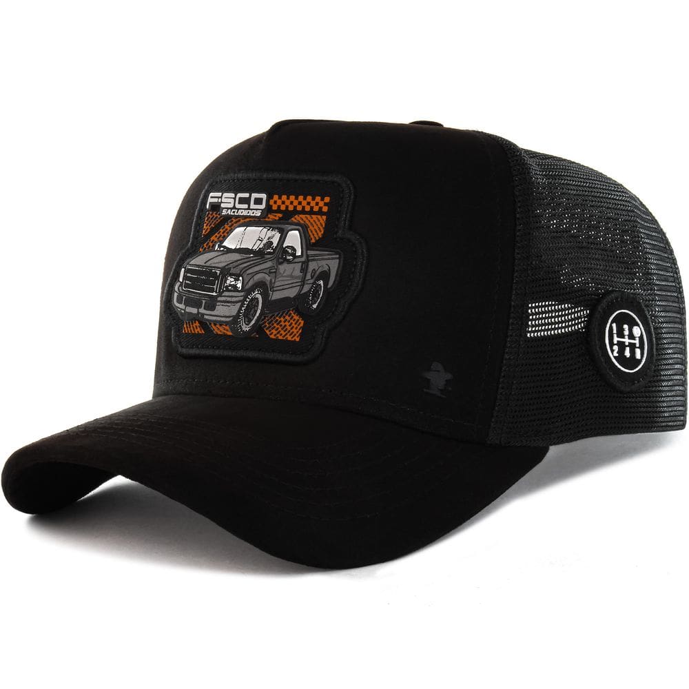 Boné Sacudido`s - FSCD - Preto