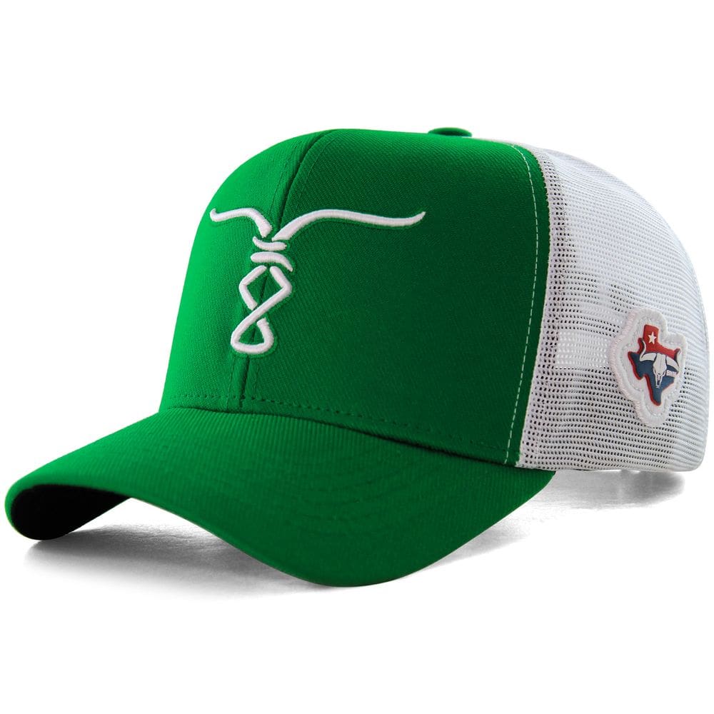 Boné Bão Nu Mundo - Touro - Verde e Branco