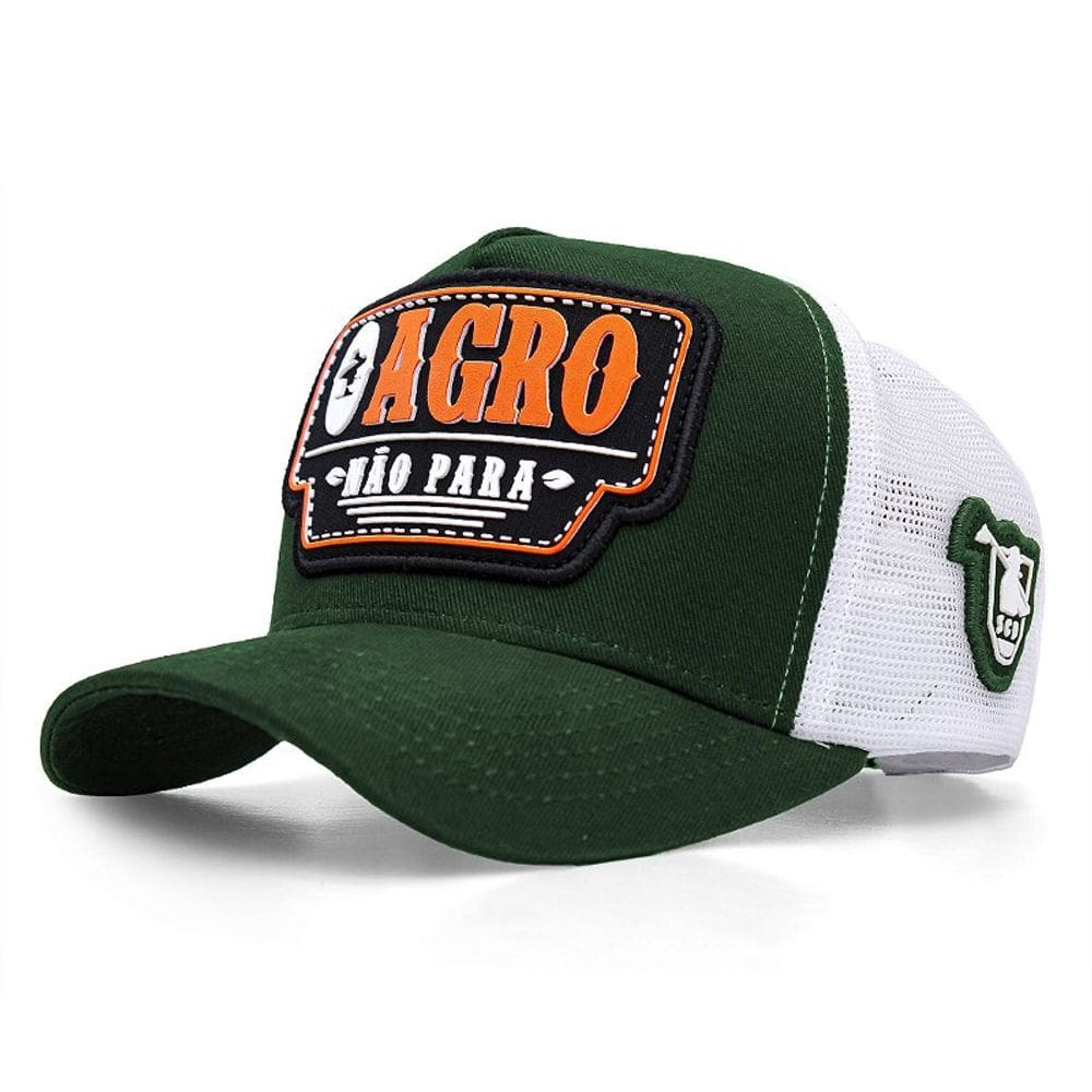 Boné Sacudido`s - O Agro não Para - Verde