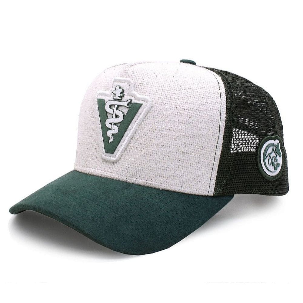 Boné Sacudido`s - Medicina Veterinária - Verde Musgo