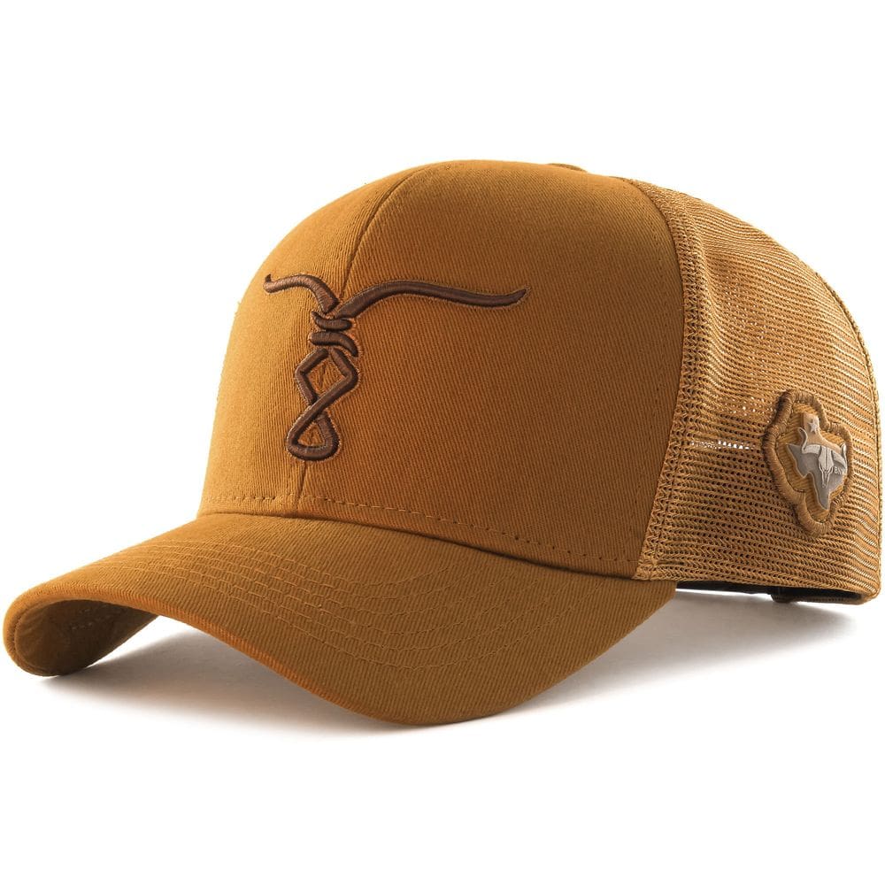 Boné Bão Nu Mundo - Touro - Marrrom Ocre