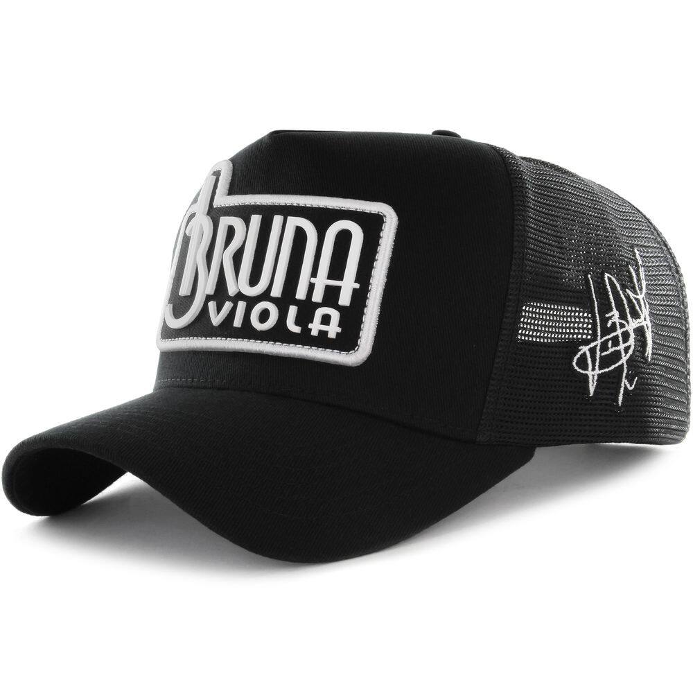 Boné Sacudido`s - Preto e Branco - Bruna Viola