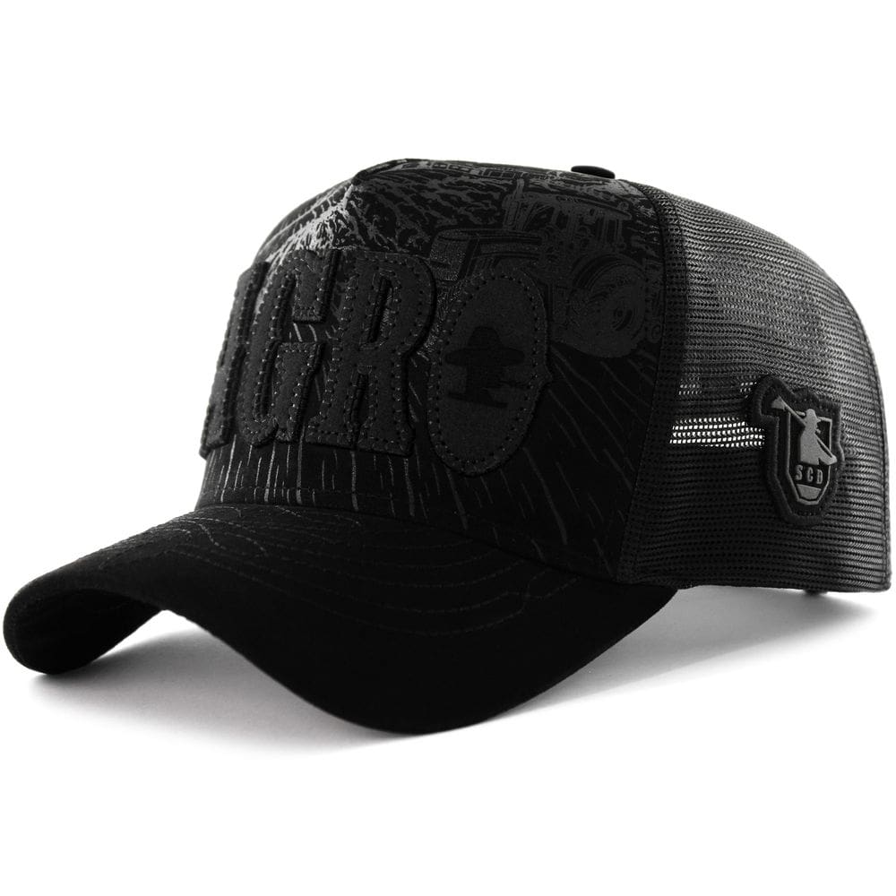 Boné Sacudido`s - Agro - Suede Preto