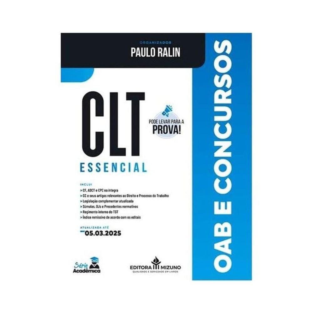 Clt Essencial Oab - 2025